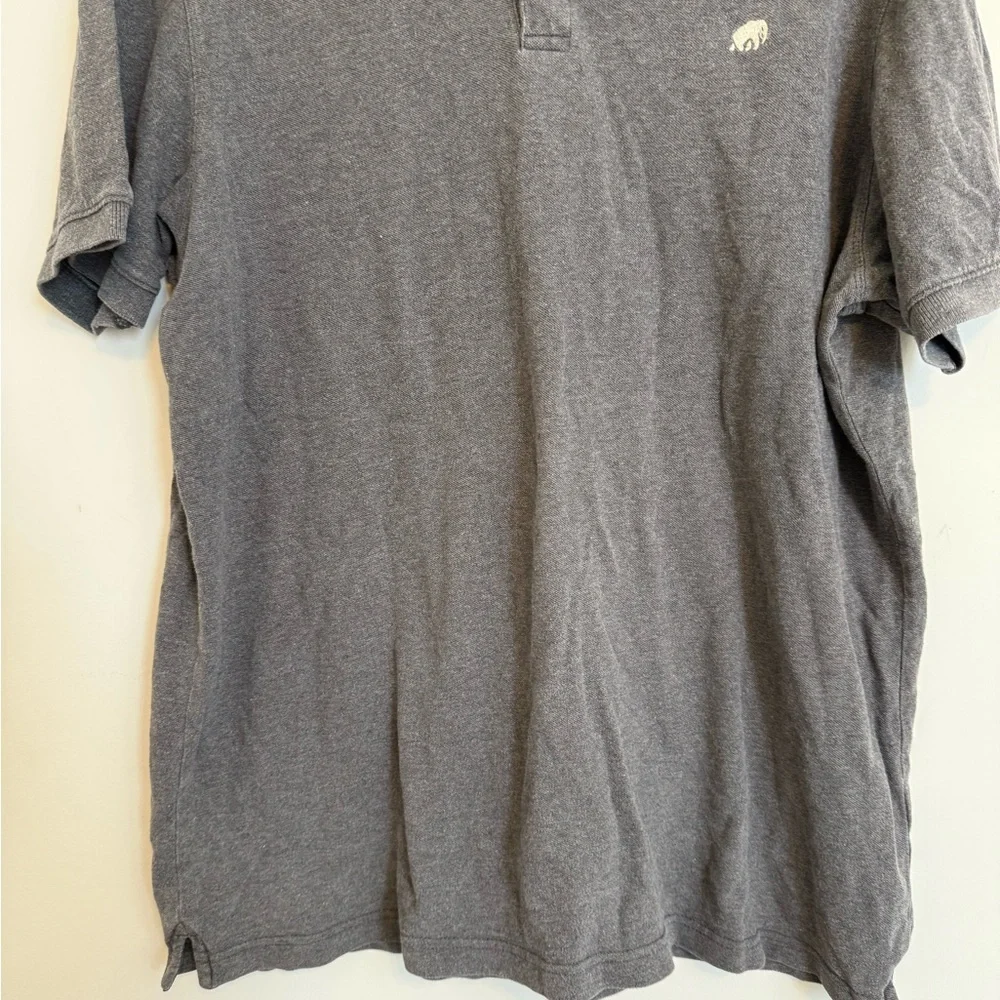 2/$30 Banana Republic - Men’s Gray Cotton Polo Shirt Short Sleeve XL